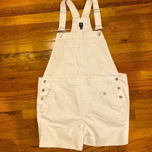 NWT Gap Denim overall shorts